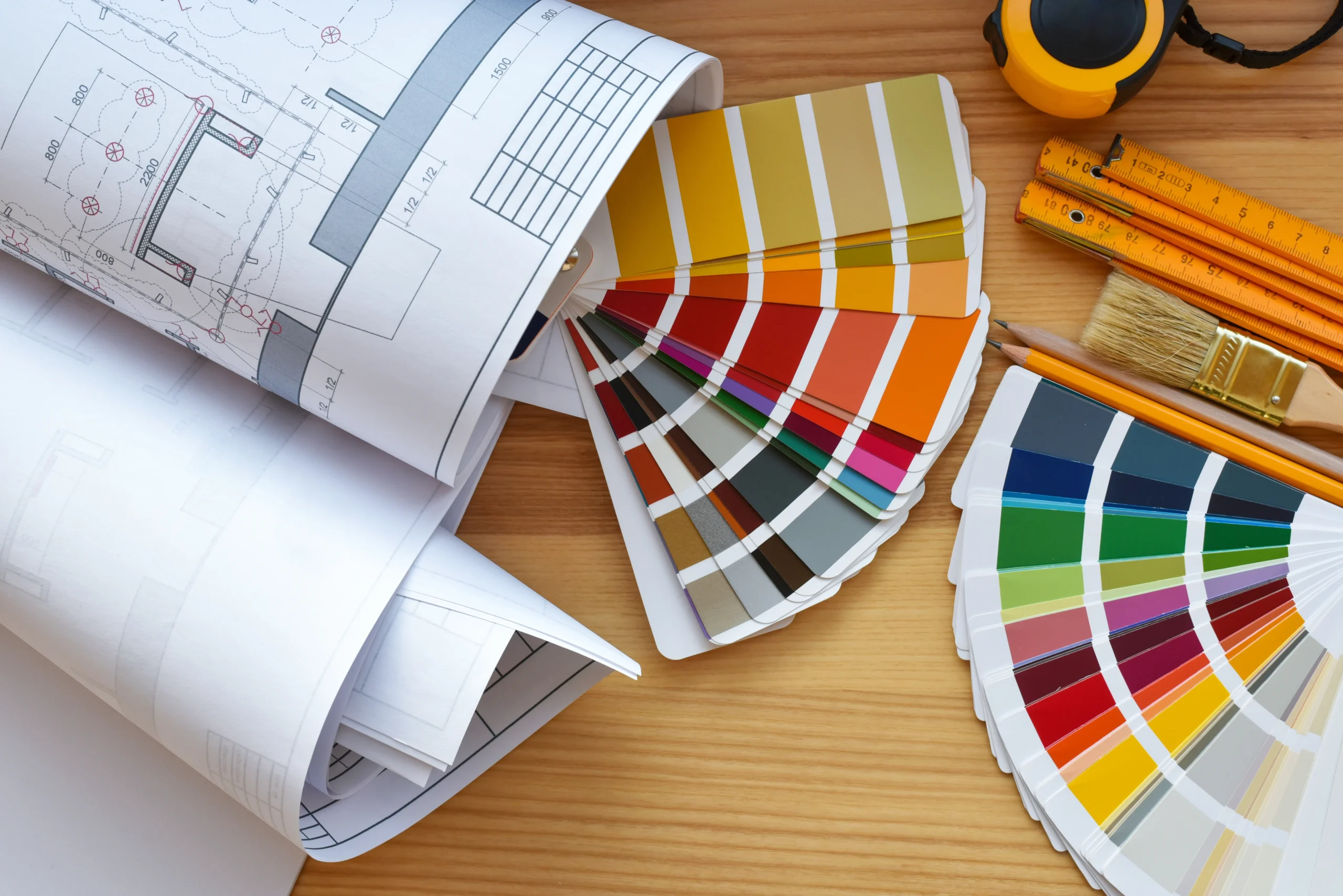 Venta y preparación de pinturas arquitectónicas (interior y exterior).